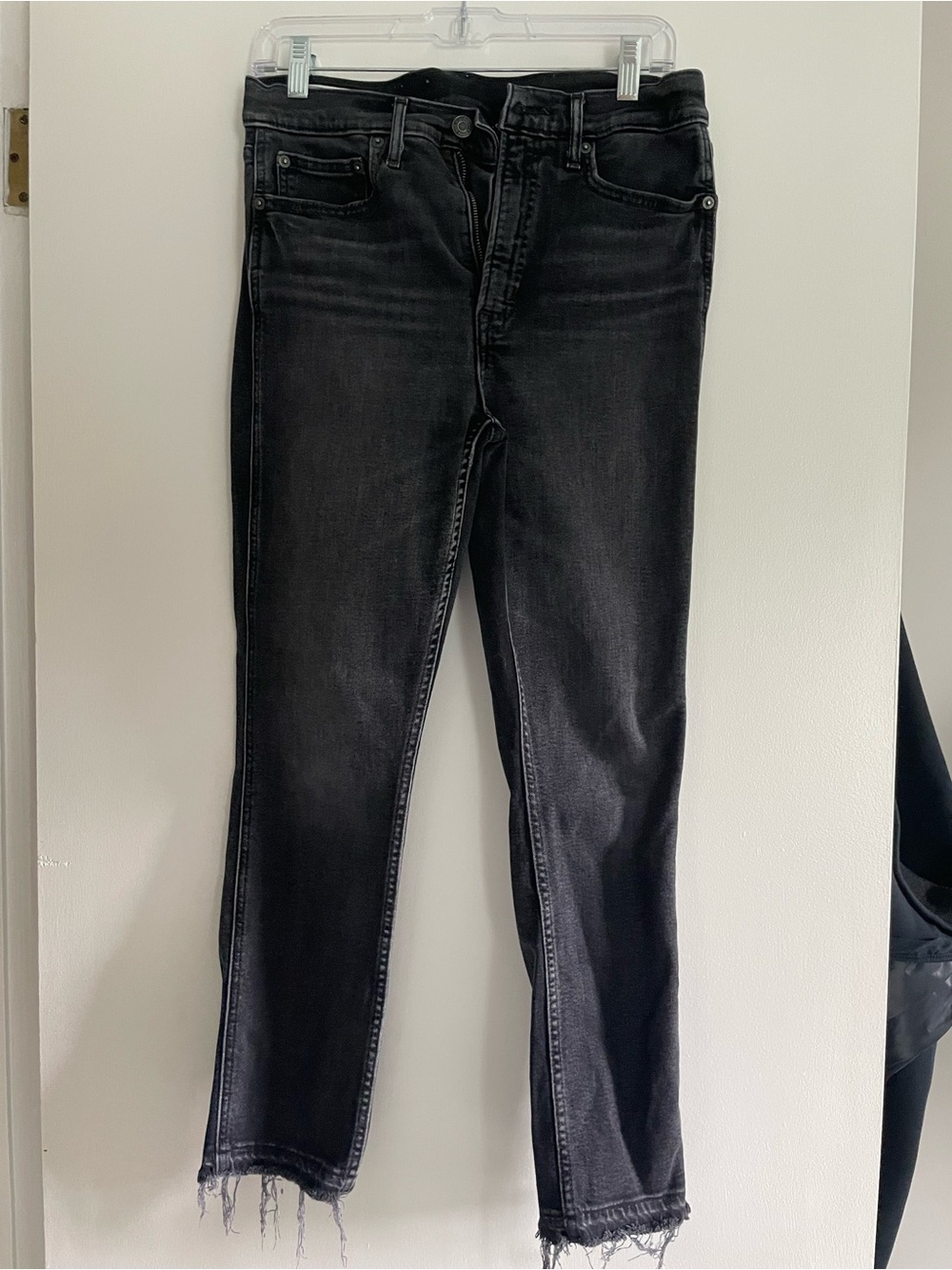 GAP Black Vintage High-Rise Skinny Jeans